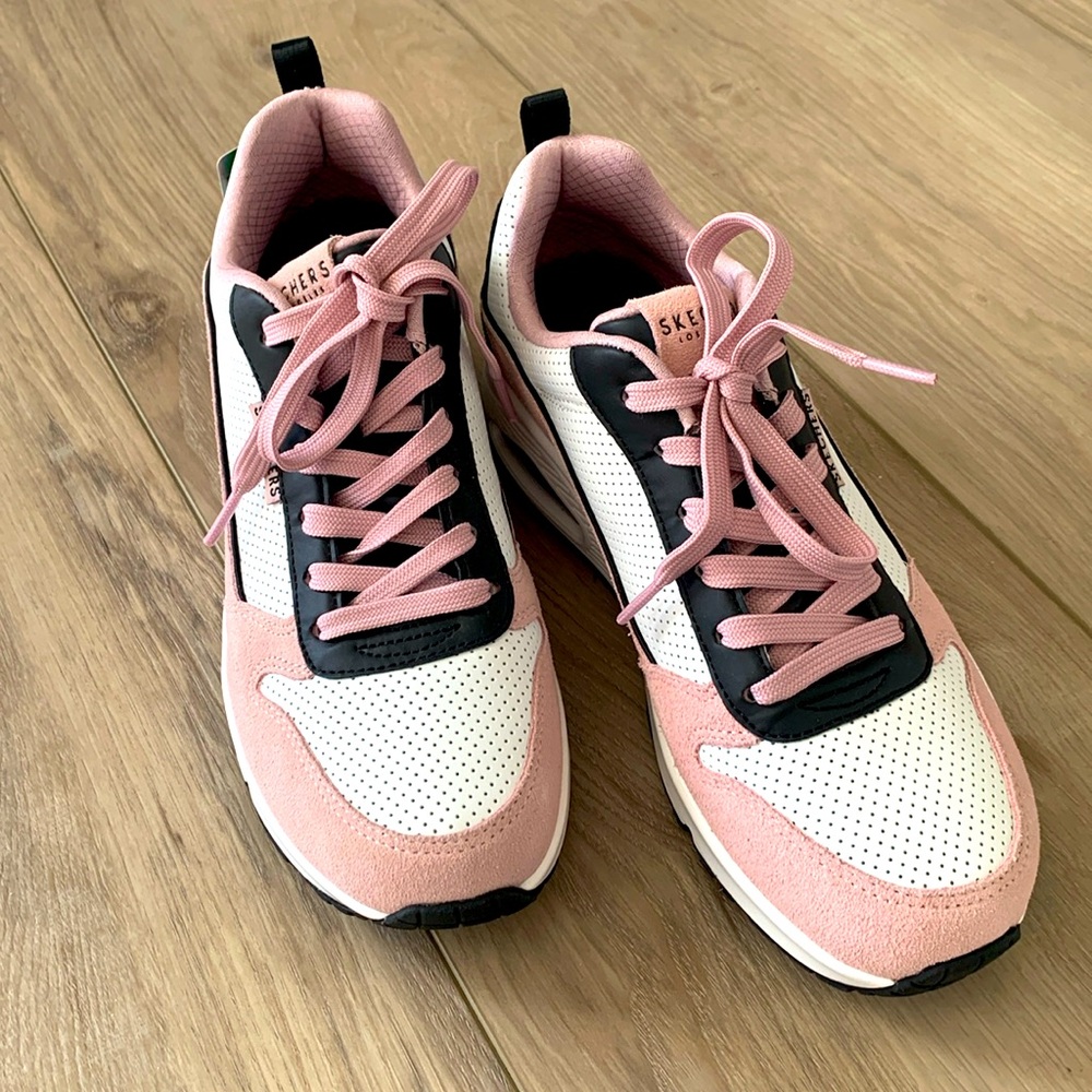 Women Sketchers sneakers Uno 2 much fun Pink/Black